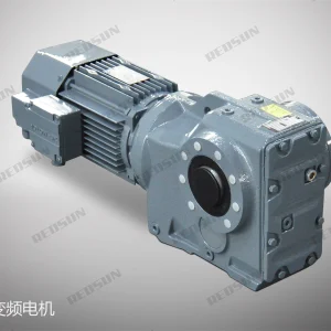 k & ka series helical bevel gear reducers matched with variable frequency motors