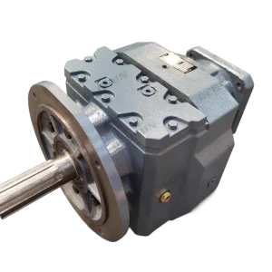 r series – foot mounted, shaft output configuration (复制)