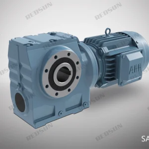 s series sa flange mounted hollow output shaft reducer